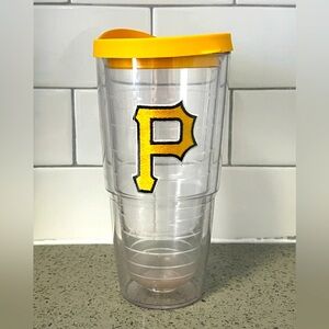 pittsburgh pirates plastic insulated tall cup | drinking cup tumbler